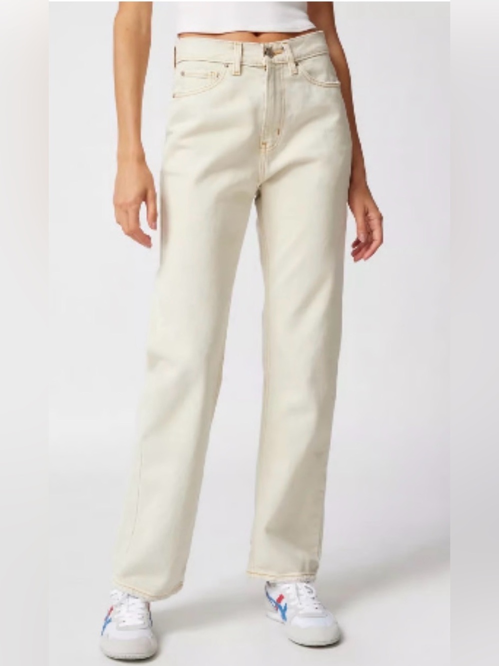 BDG x Urban Outfitters Cream Cowboy Women's Jeans